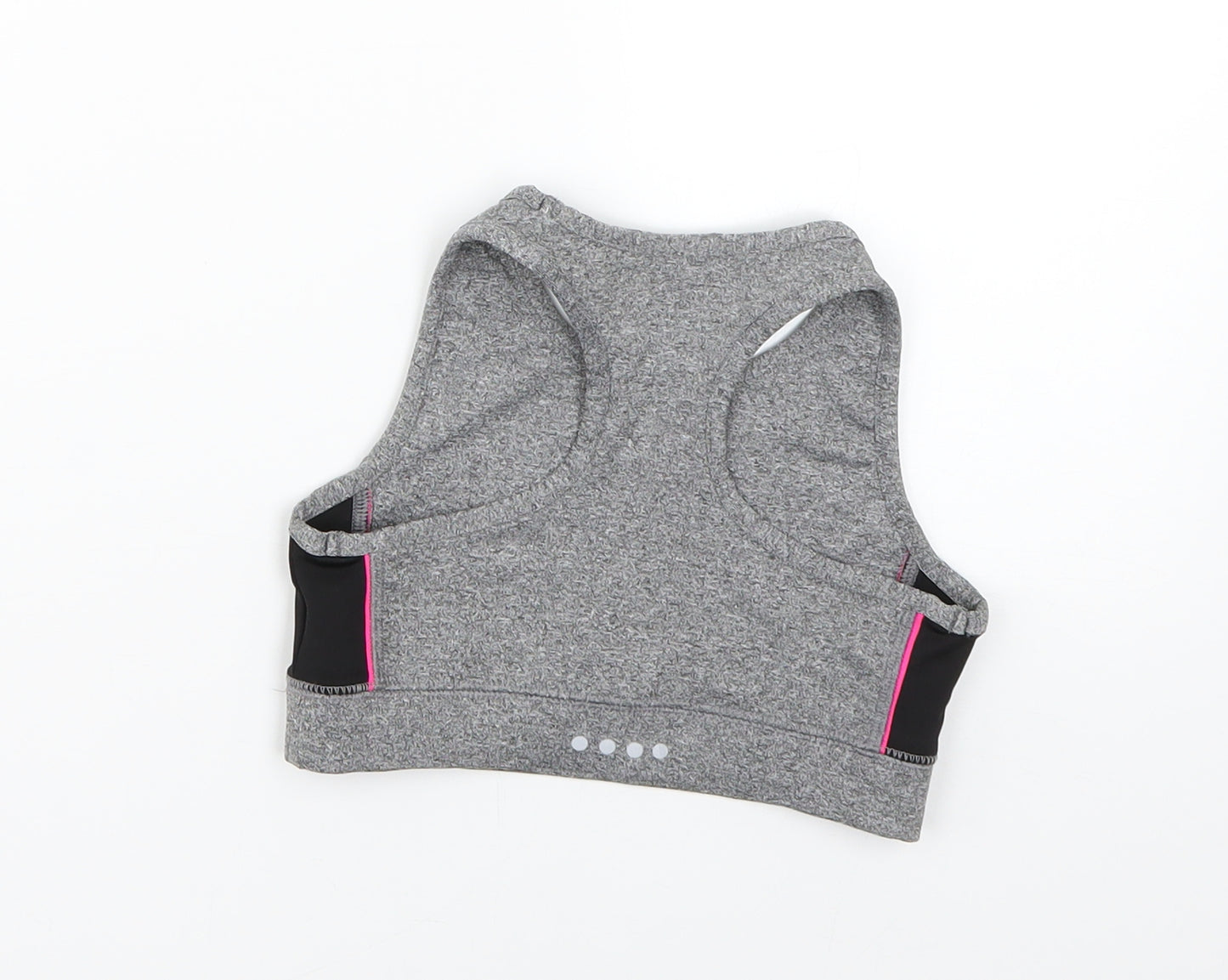 Matalan Girls Grey   Basic T-Shirt Size 6-7 Years