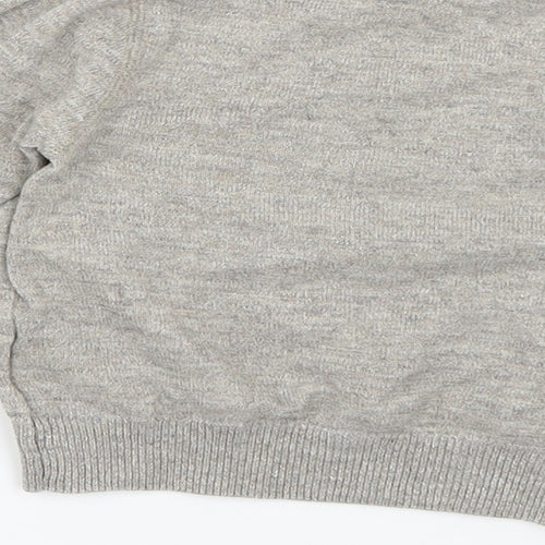 H&M Baby Grey Geometric  Pullover Jumper Size 12-18 Months