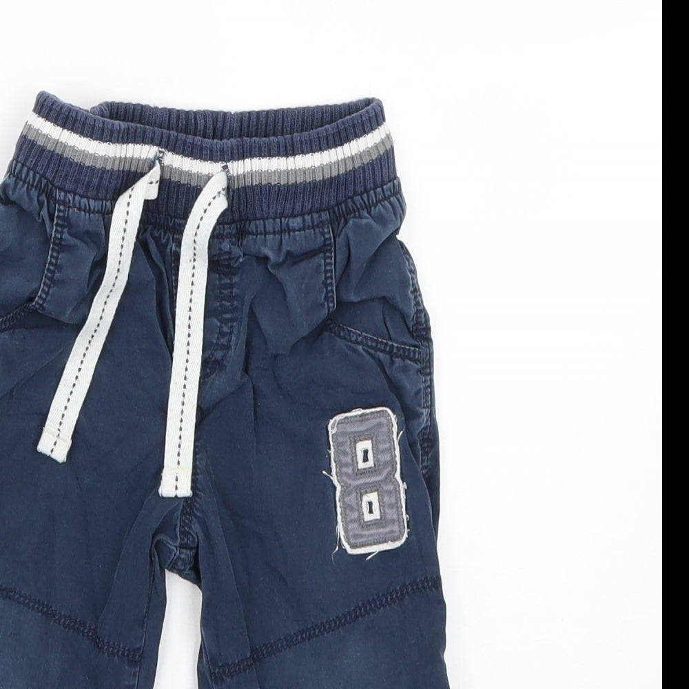Marks and Spencer Baby Blue   Cropped Jeans Size 18-24 Months