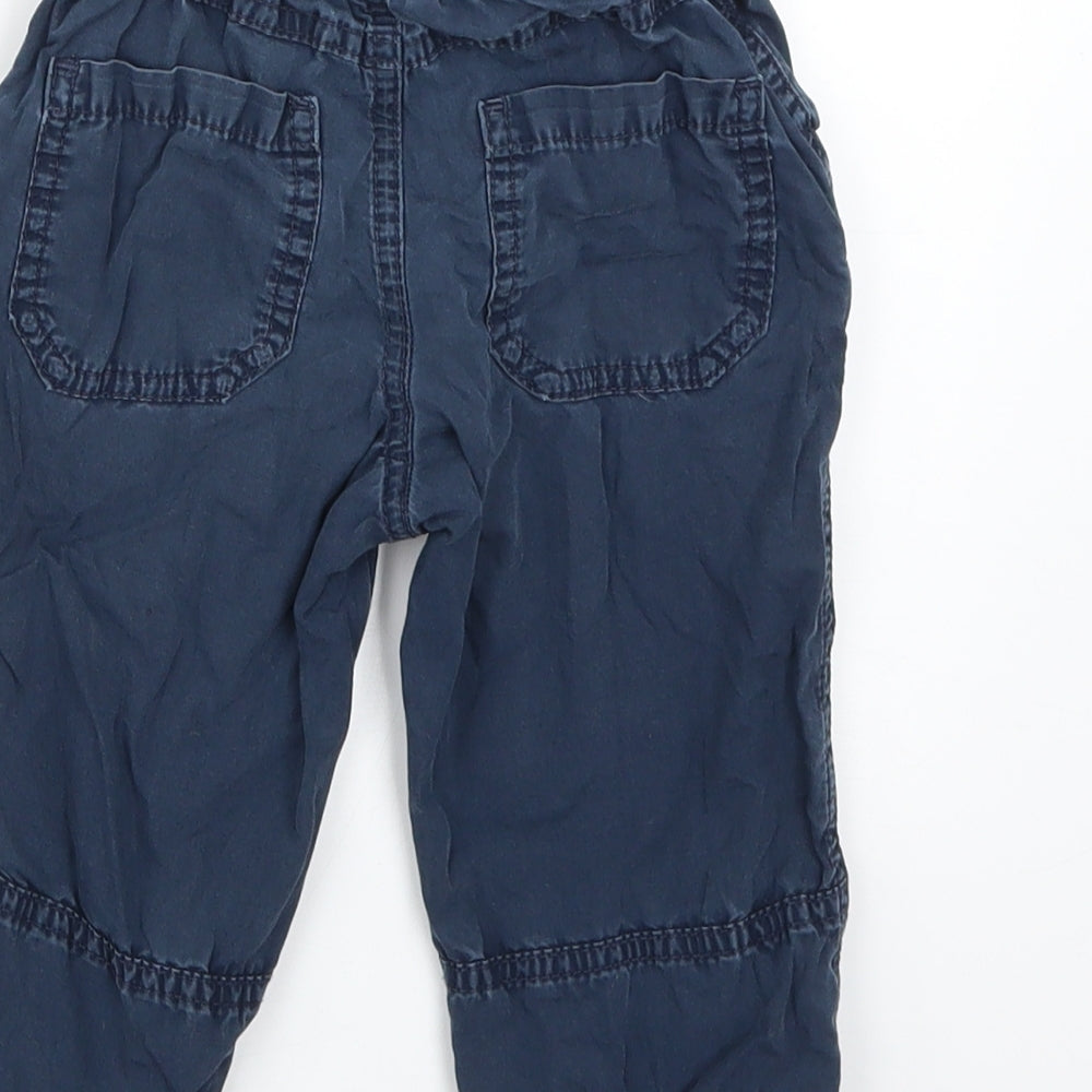 Marks and Spencer Baby Blue   Cropped Jeans Size 18-24 Months