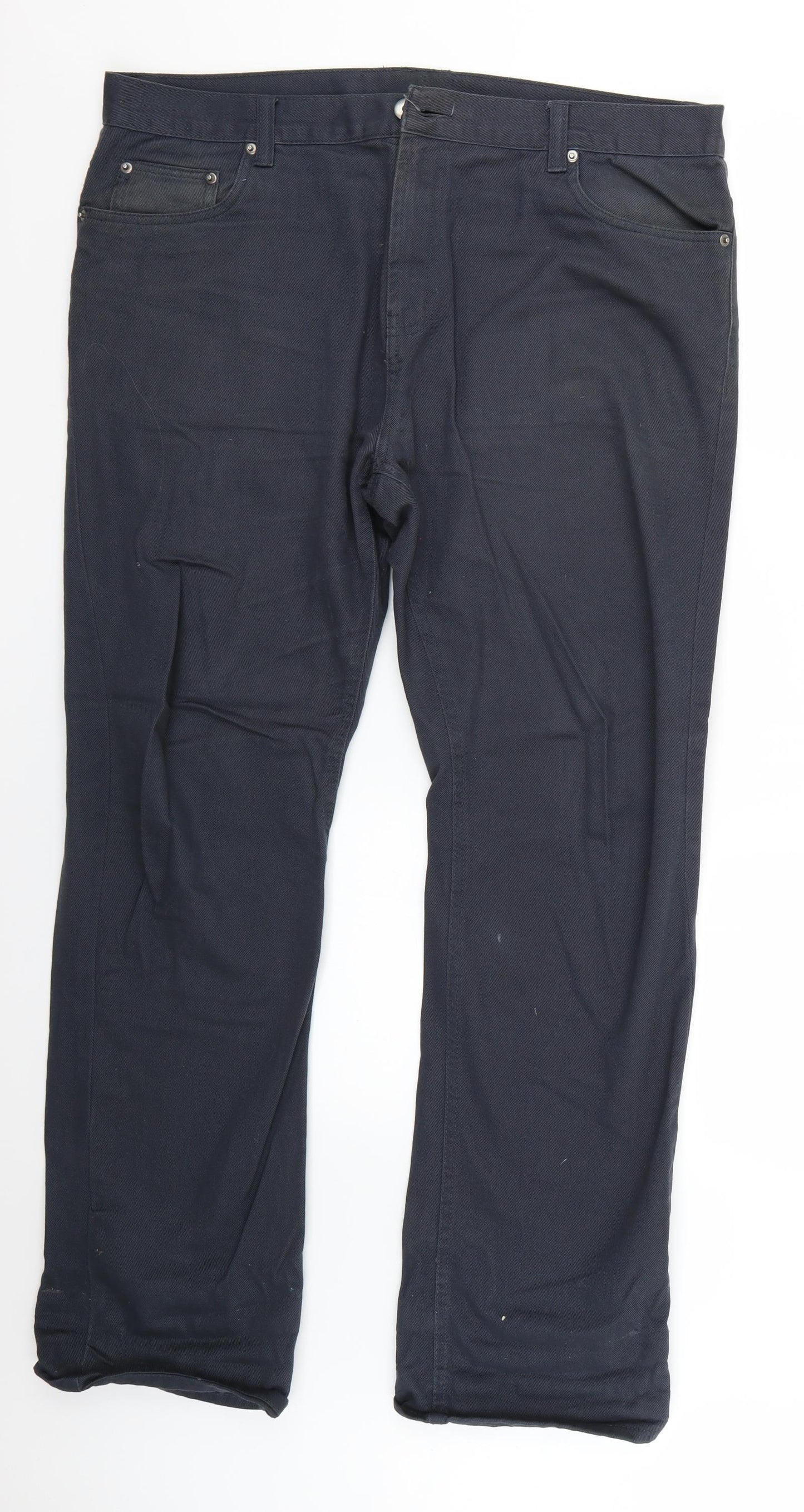Denim & Co. Mens Blue   Straight Jeans Size 32 L27 in
