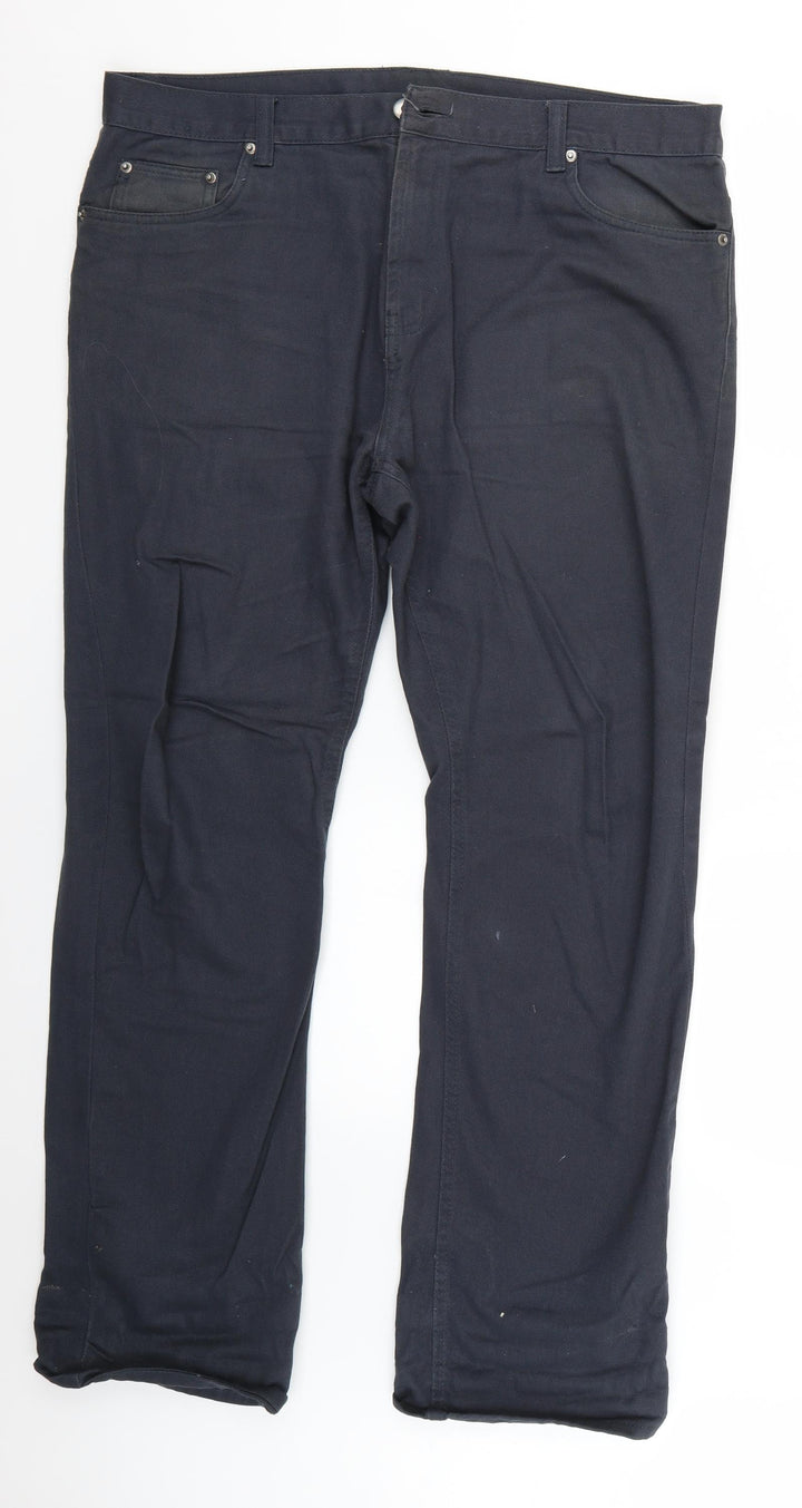 Denim & Co. Mens Blue   Straight Jeans Size 32 L27 in