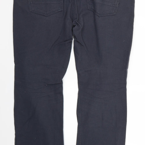 Denim & Co. Mens Blue   Straight Jeans Size 32 L27 in