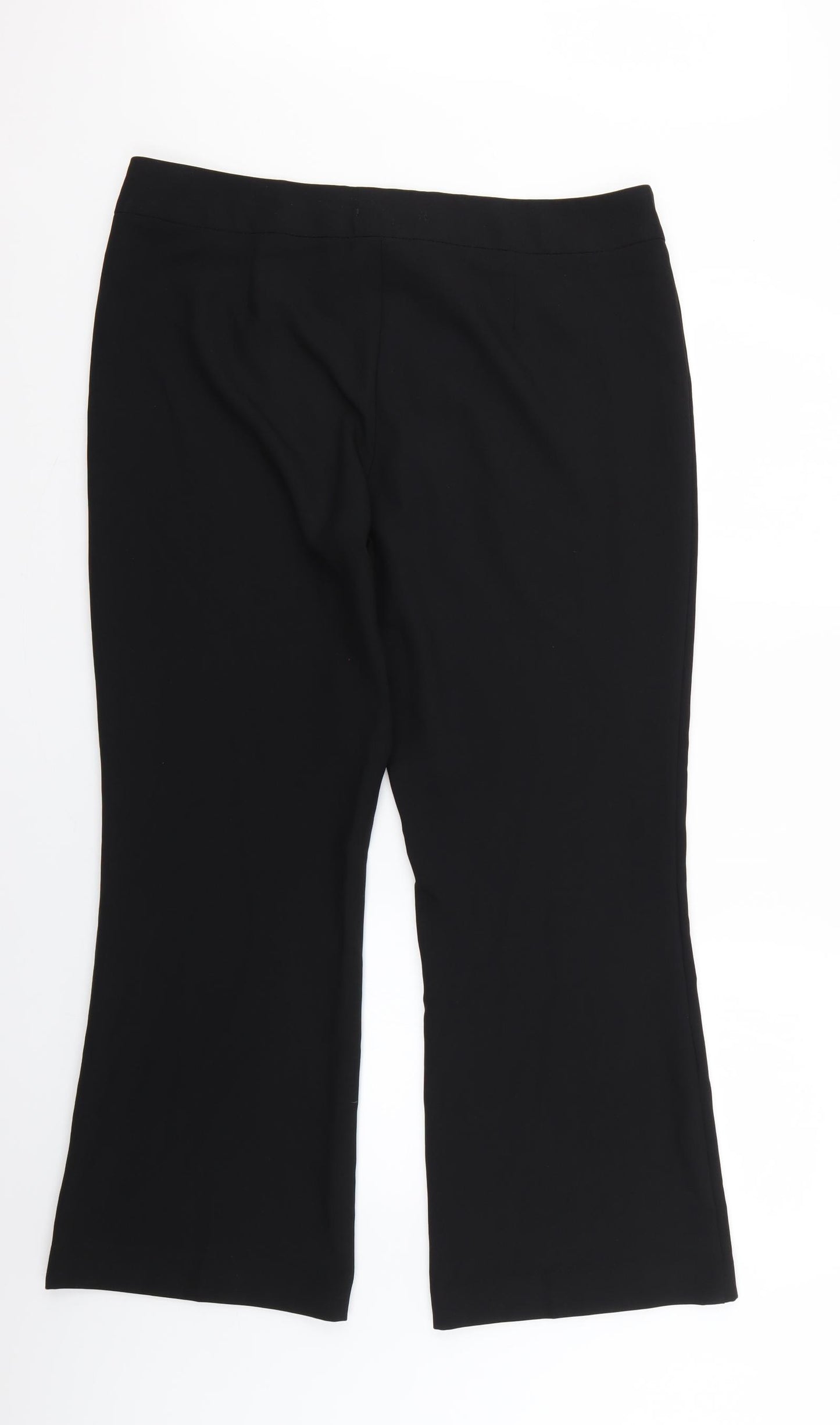George Womens Black   Trousers  Size 16 L26 in