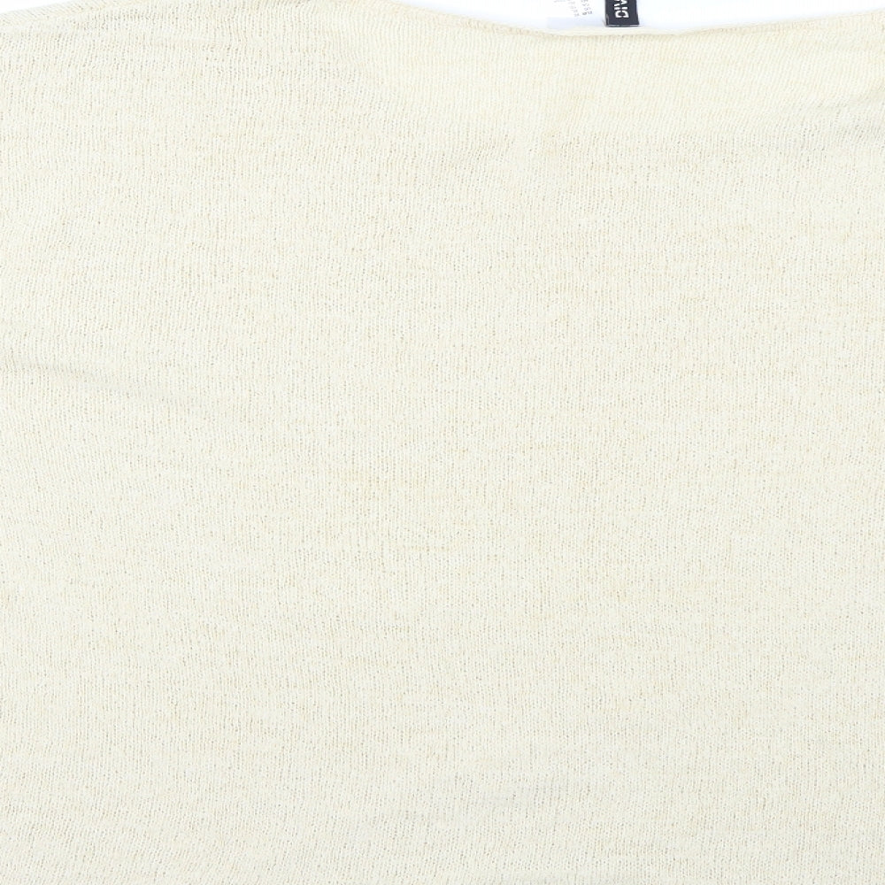 H&M Womens Beige   Pullover Jumper Size XL