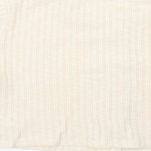 Fashion Union Womens Beige   Cardigan Jumper Size 14