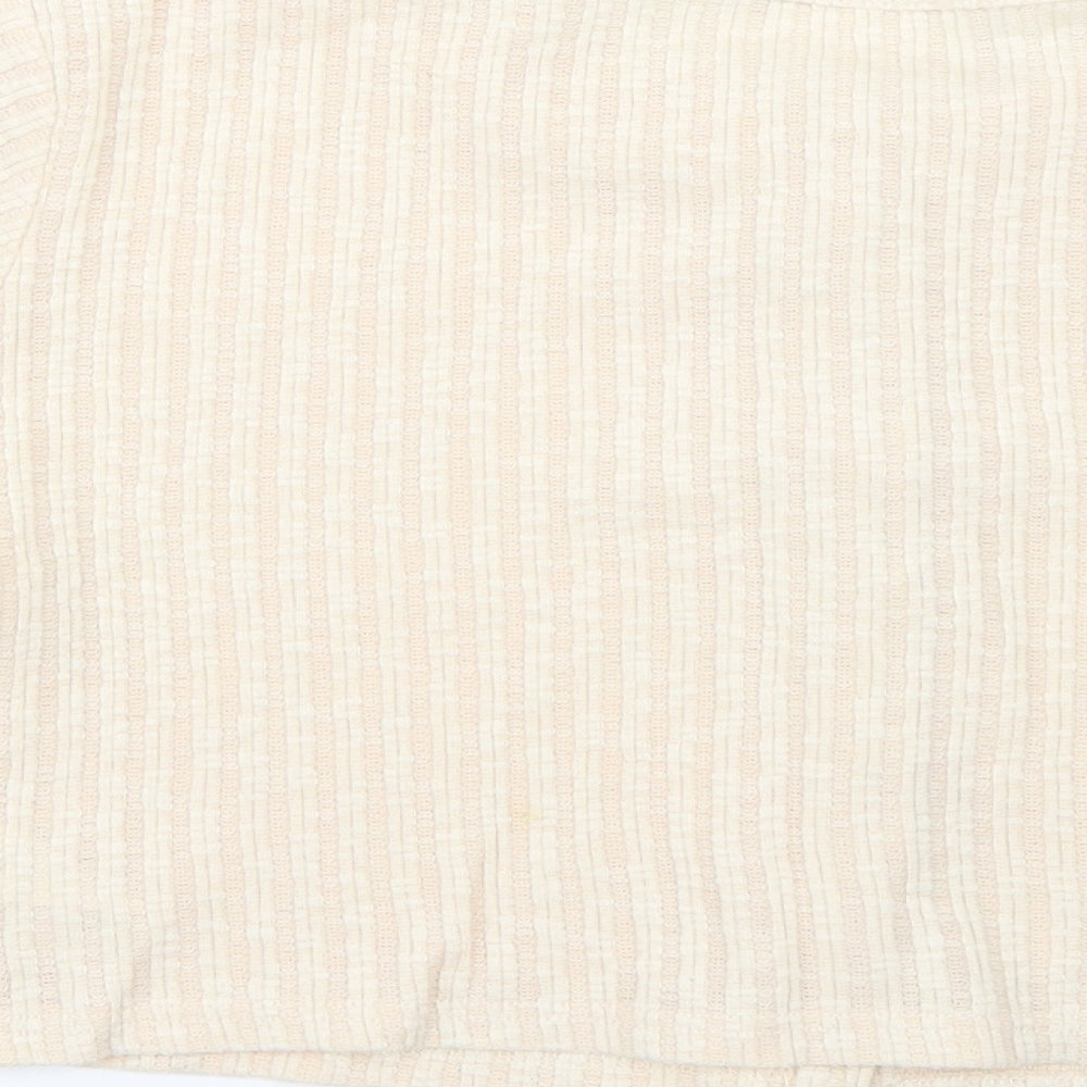 Fashion Union Womens Beige   Cardigan Jumper Size 14