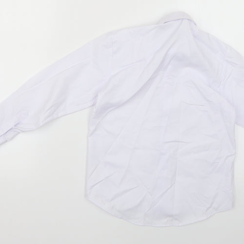 romario Womens Blue   Basic Button-Up Size 6