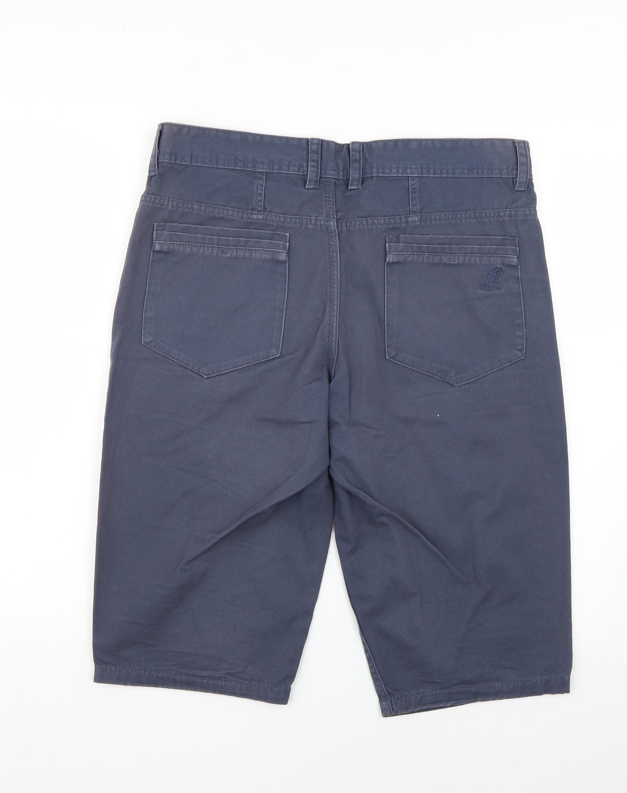 Kangol Mens Blue   Chino Shorts Size S