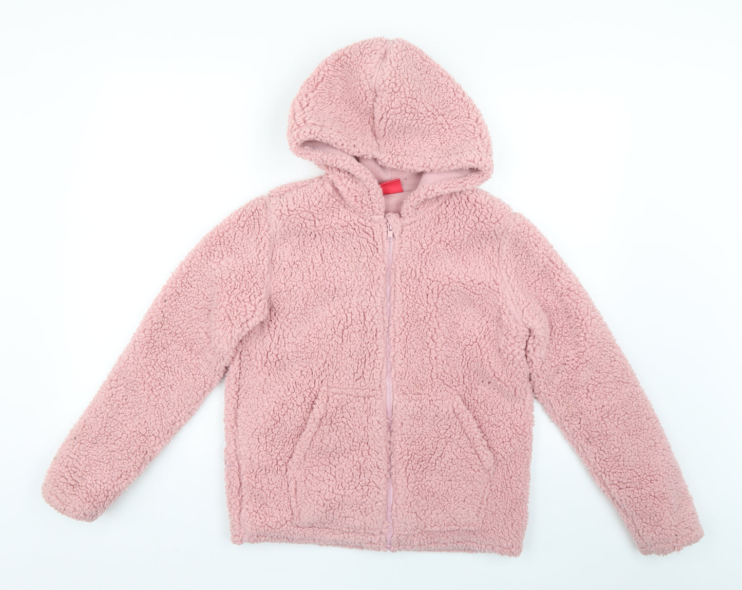 Lily & Dan Girls Pink   Basic Jacket Jacket Size 11-12 Years