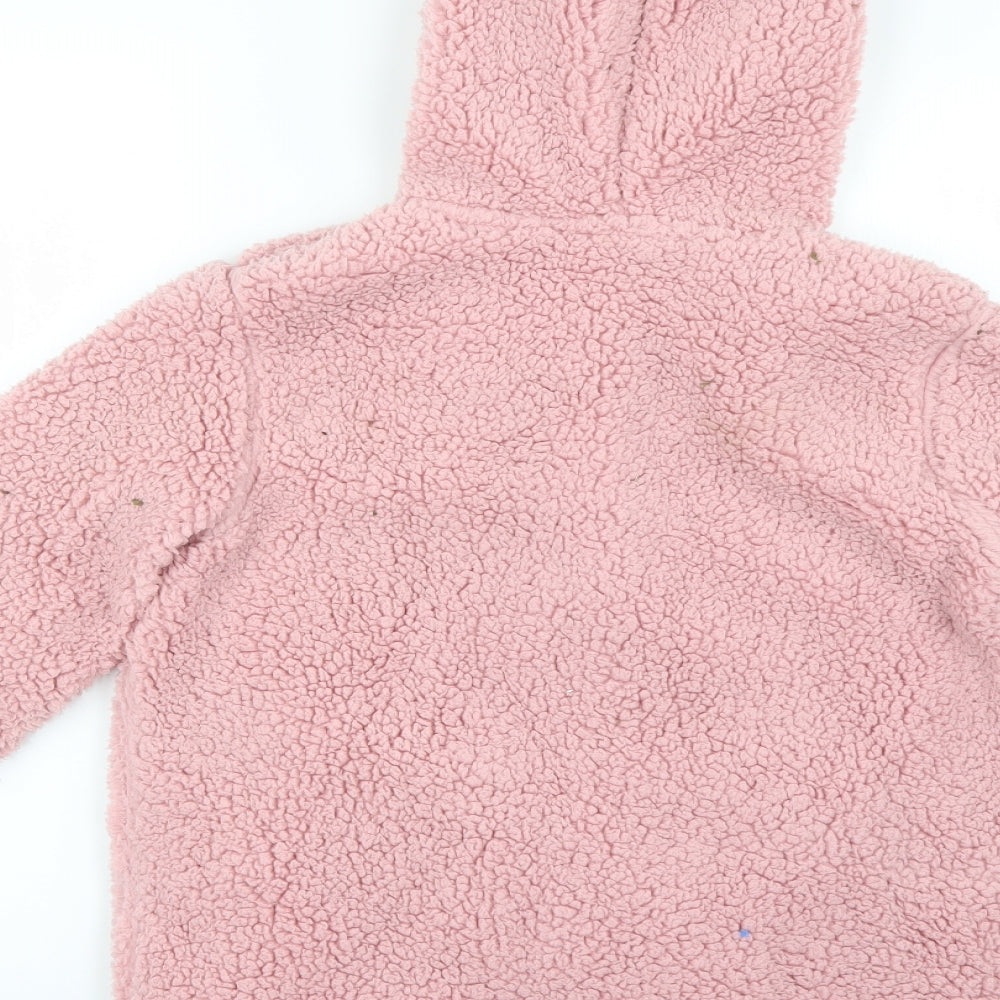 Lily & Dan Girls Pink   Basic Jacket Jacket Size 11-12 Years