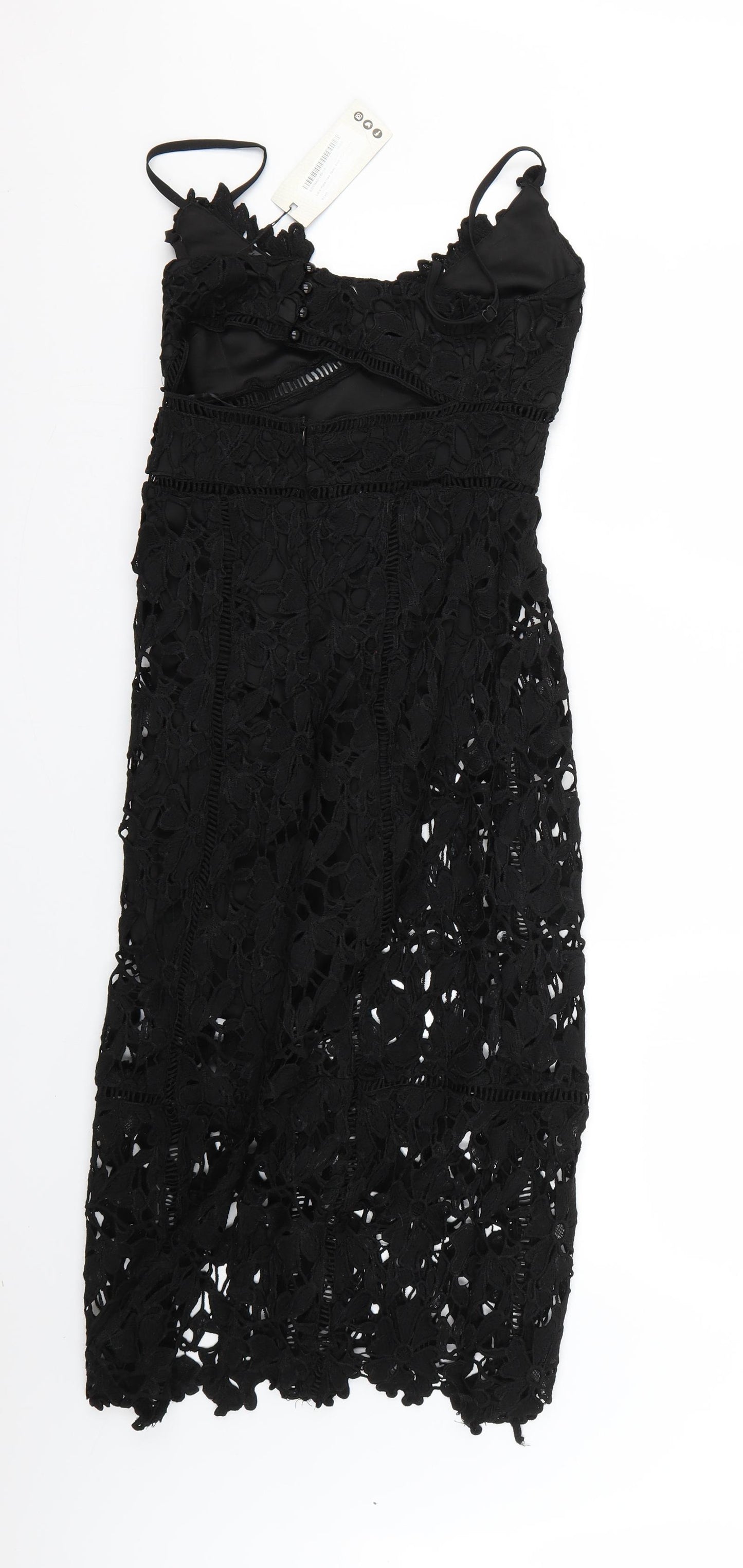 Boohoo Womens Black   Bodycon  Size 10