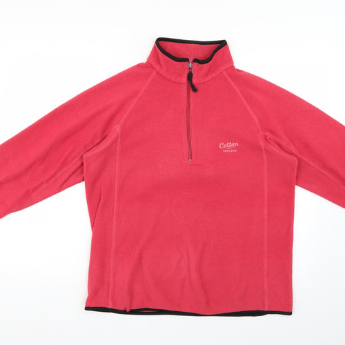 Cotton Traders Womens Pink   Pullover Jumper Size S
