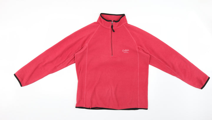 Cotton Traders Womens Pink Pullover Jumper Size S