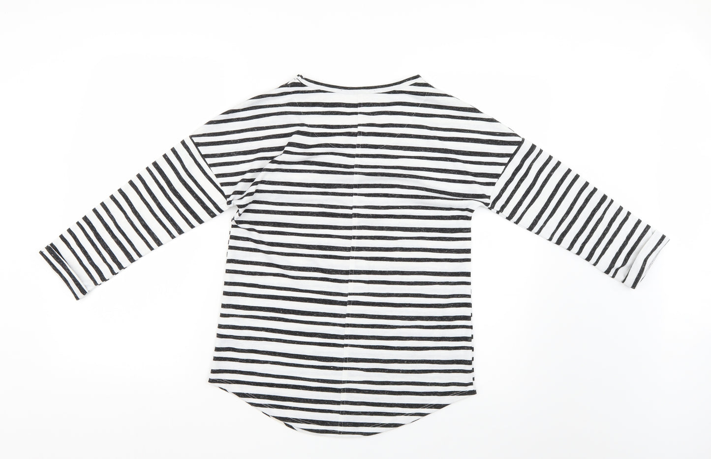 Marks and Spencer Womens Multicoloured Striped  Basic Blouse Size 6