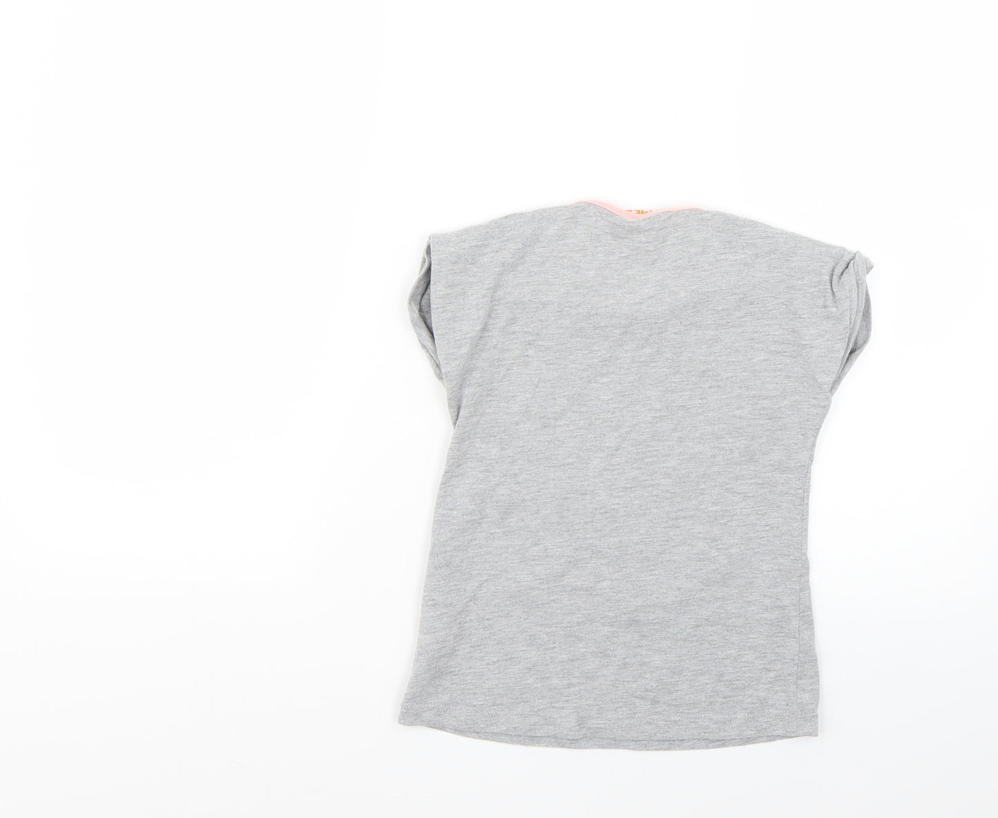 univeral studios Girls Grey Geometric  Top Pyjama Top Size 7-8 Years
