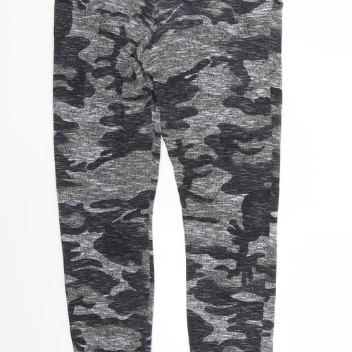 Preworn Womens Multicoloured Camouflage  Jogger Trousers Size M L25 in