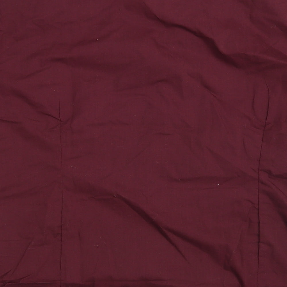 boronia Womens Purple   Basic Button-Up Size 16