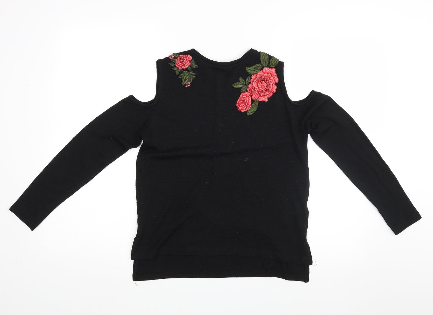 YD Girls Black   Basic Casual Size 12-13 Years