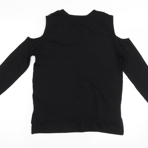 YD Girls Black   Basic Casual Size 12-13 Years