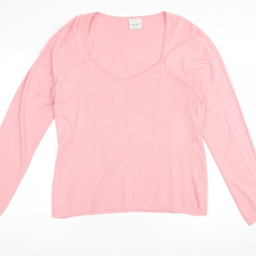NEXT Womens Orange   Pullover Jumper Size 18
