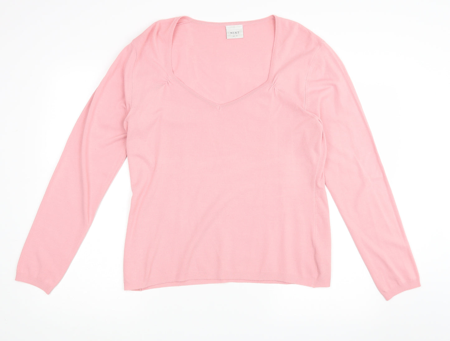 NEXT Womens Orange   Pullover Jumper Size 18