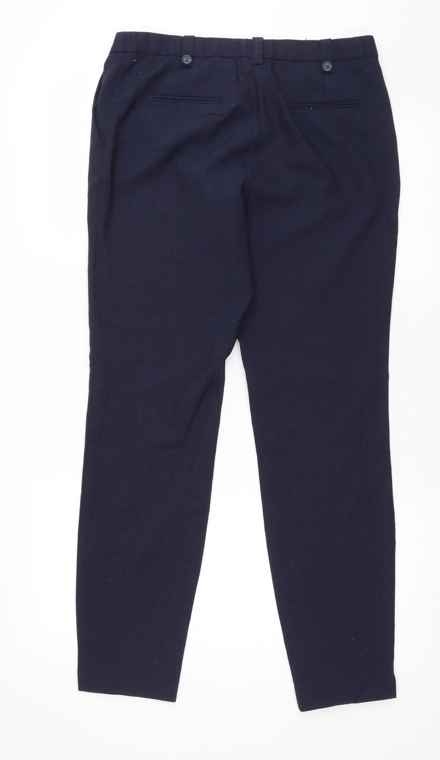 NEXT Womens Blue   Trousers  Size 8 L29 in