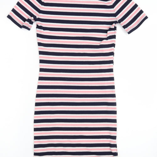 H&M Womens Multicoloured Striped  Mini  Size 38