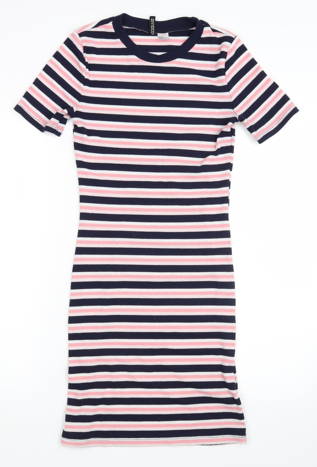H&M Womens Multicoloured Striped  Mini  Size 38