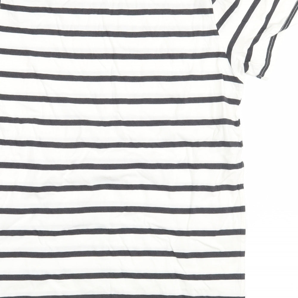 Topman Mens White Polka Dot   T-Shirt Size XS