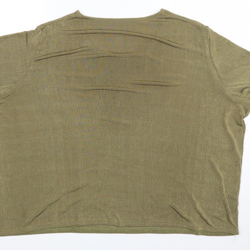 Classics Womens Gold   Basic T-Shirt Size 26