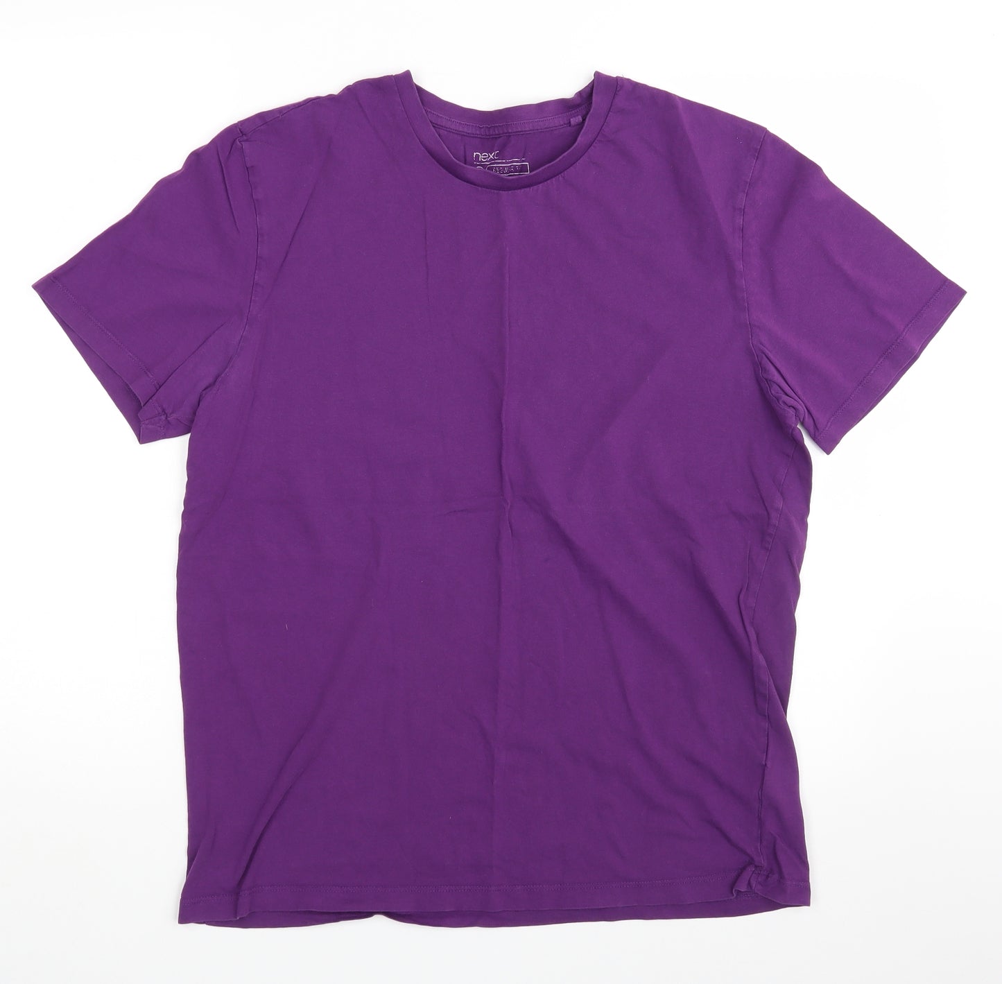 NEXT Mens Purple    T-Shirt Size M