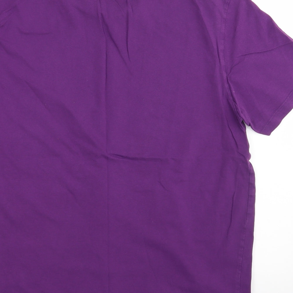 NEXT Mens Purple    T-Shirt Size M