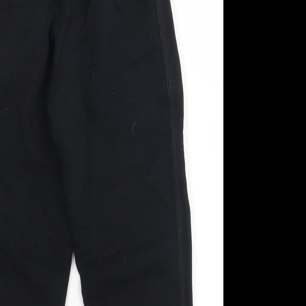 Marks and Spencer Boys Black   Jogger Trousers Size 4-5 Years