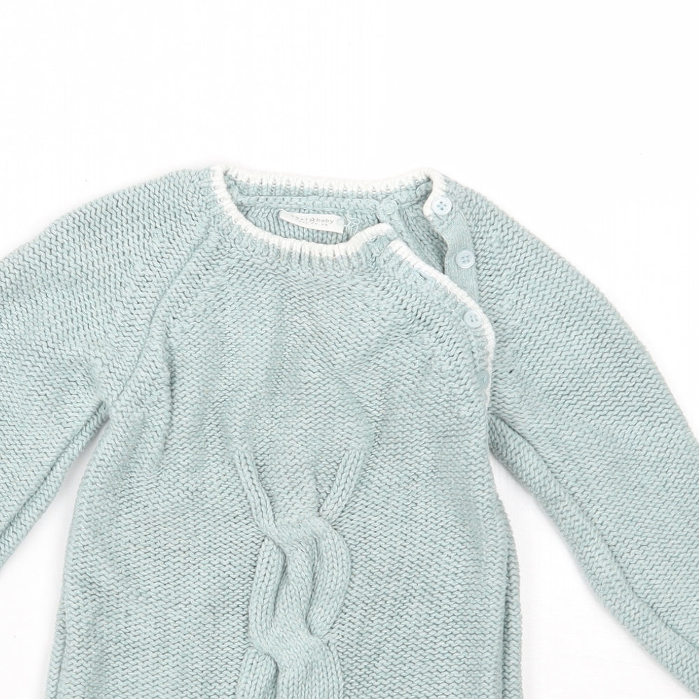 NEXT Girls Green   Jumper Dress  Size 2 Years