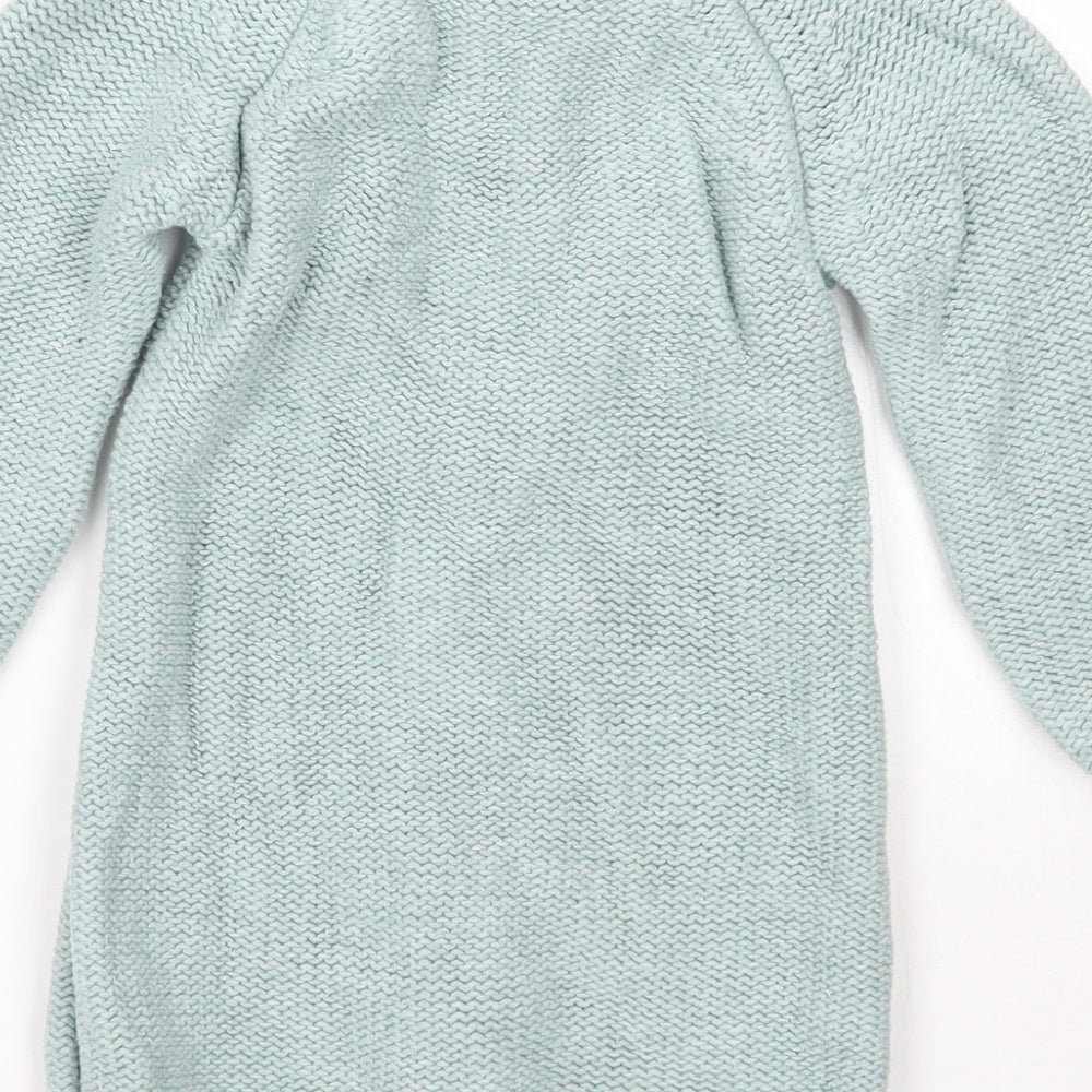 NEXT Girls Green   Jumper Dress  Size 2 Years