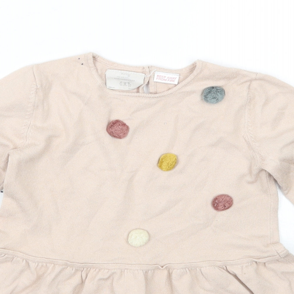 Zara Girls Beige   A-Line  Size 3-4 Years