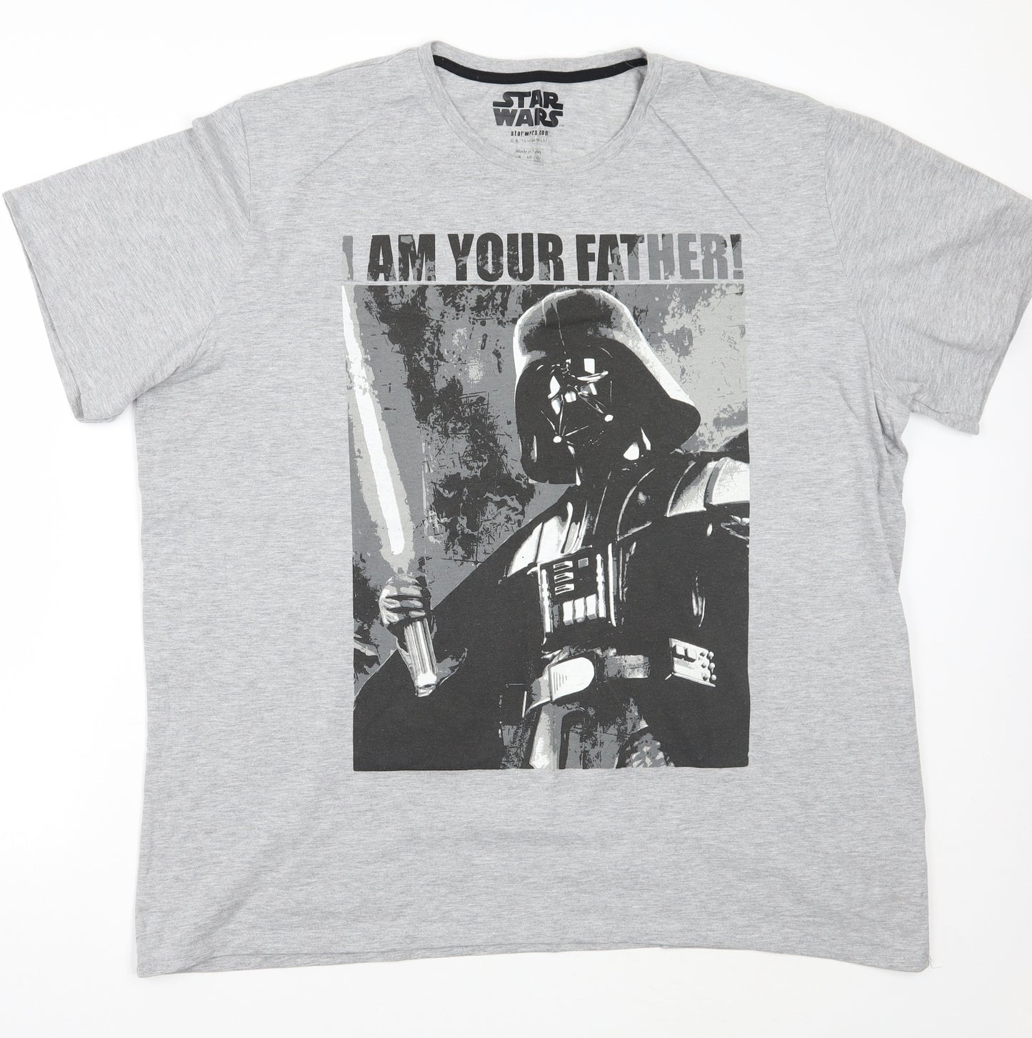 Starwars Mens Grey    T-Shirt Size 3XL  - I am your father