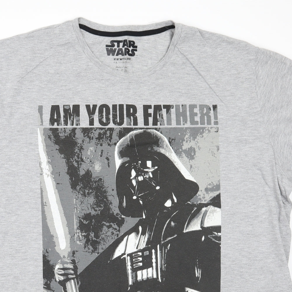 Starwars Mens Grey    T-Shirt Size 3XL  - I am your father