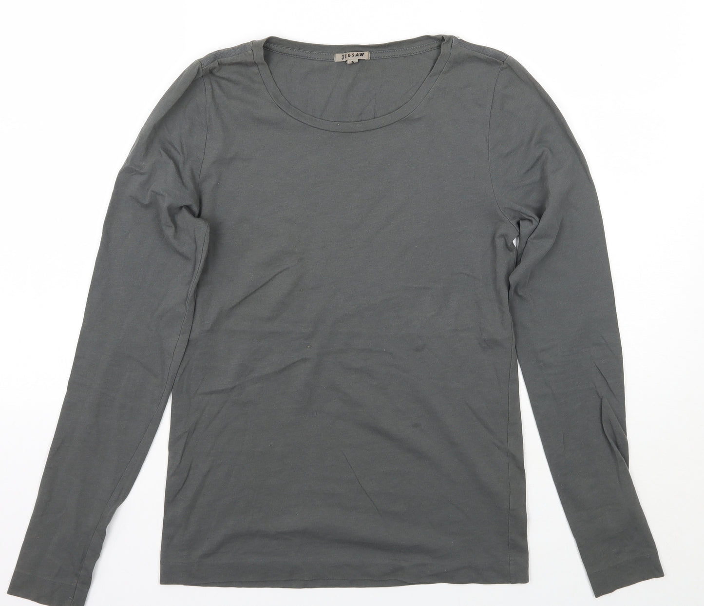 Jigsaw Womens Green   Basic T-Shirt Size S