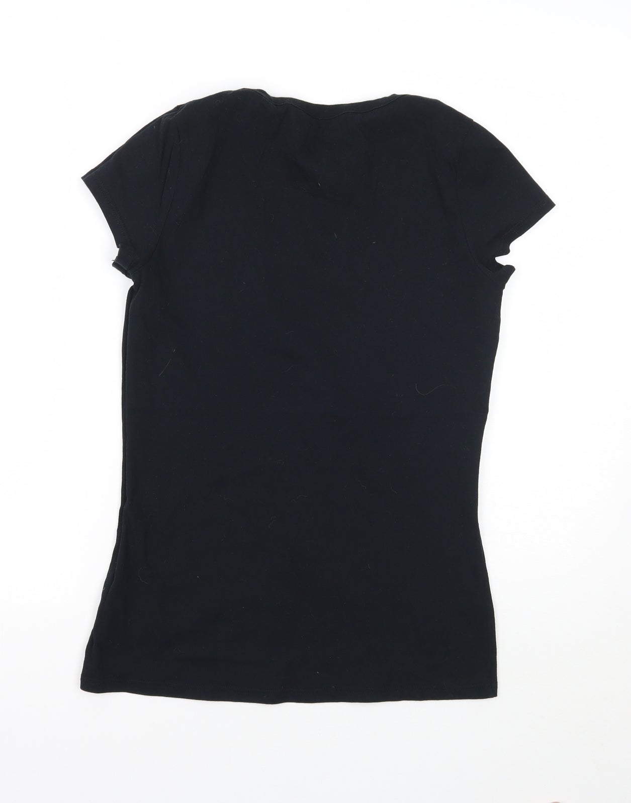 Dorothy Perkins Womens Black   Basic T-Shirt Size 10