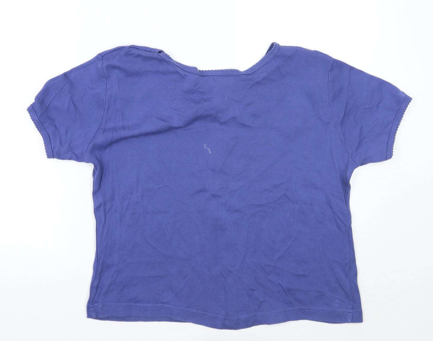 Essentials Womens Blue   Basic T-Shirt Size 20