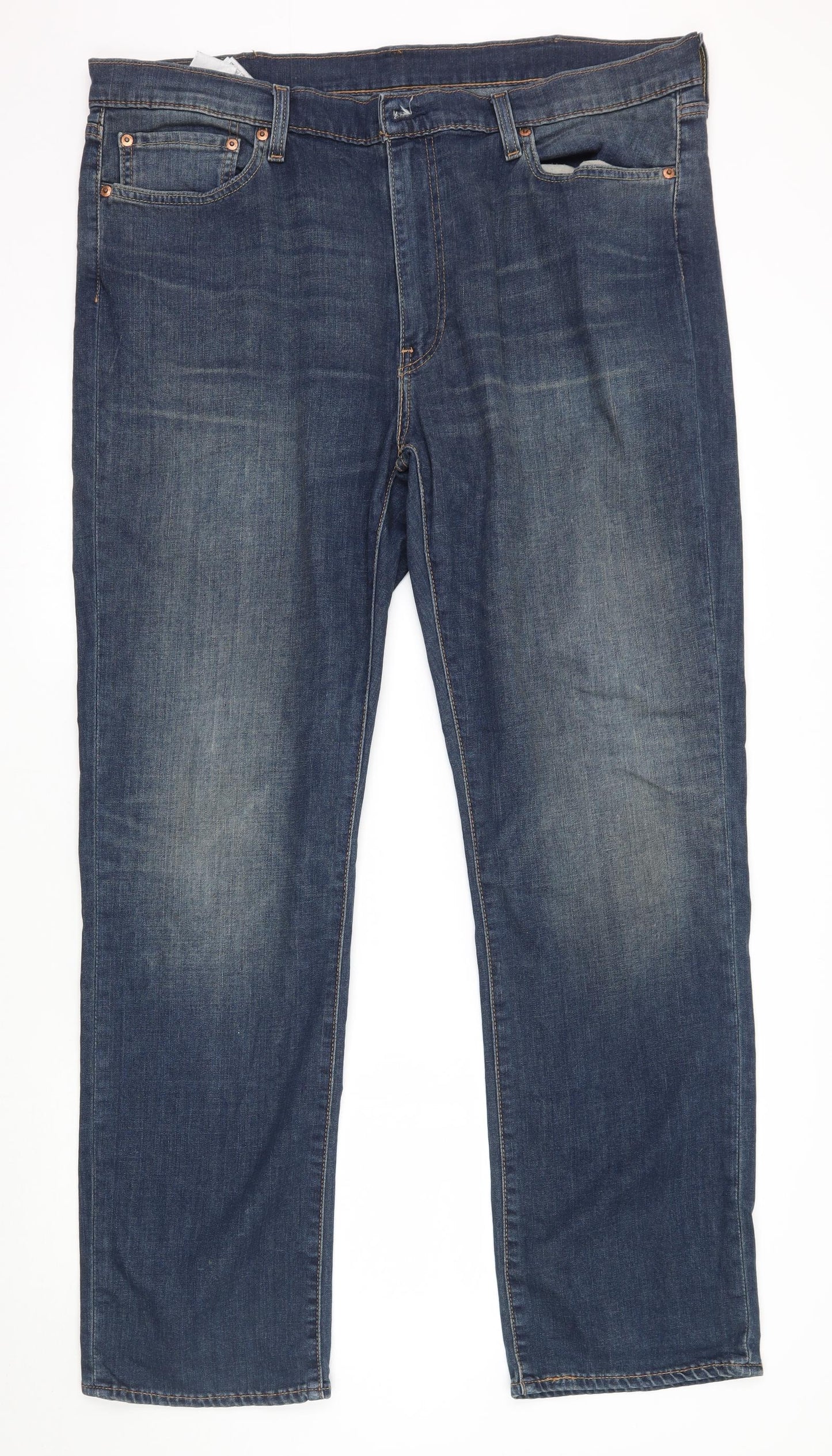 Levis Mens Blue   Straight Jeans Size 40 L32 in