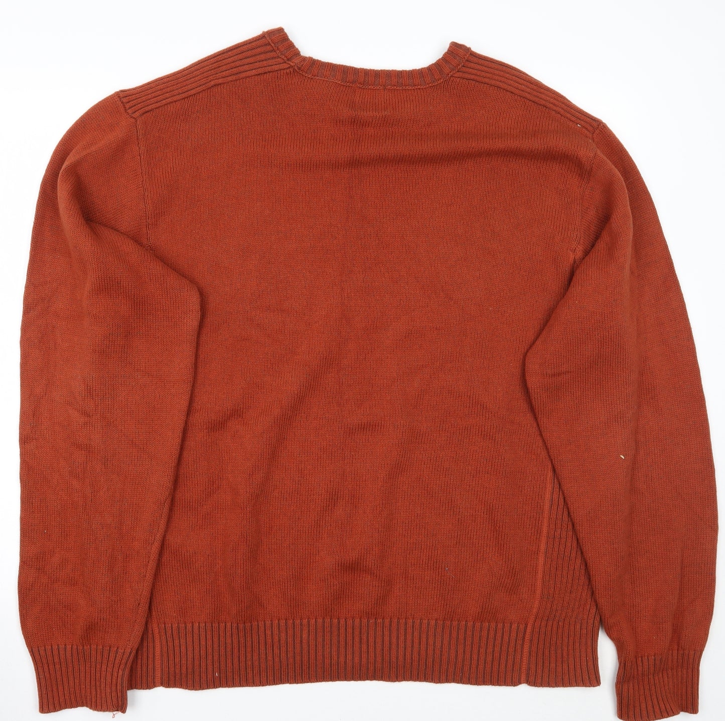 Timberland Mens Orange   Pullover Jumper Size 2XL