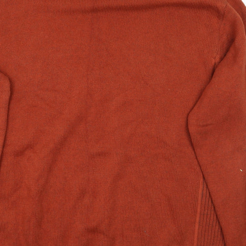 Timberland Mens Orange   Pullover Jumper Size 2XL