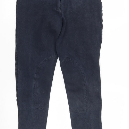 Preworn Womens Blue   Trousers  Size 26 L27 in - Horse Riding Jodhpurs