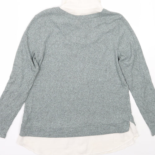 Faith & Joy Womens Green   Pullover Jumper Size M