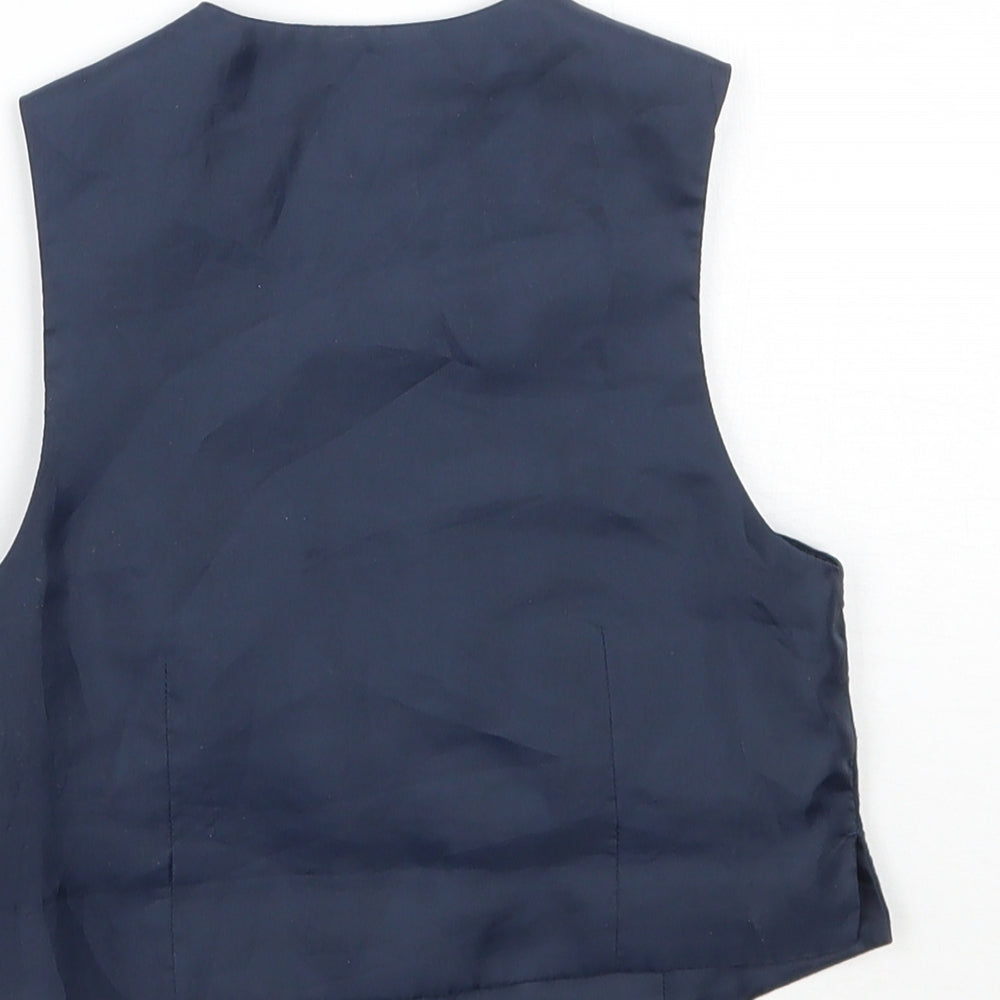 Marylebone Boys Blue   Jacket Waistcoat Size 18 Months