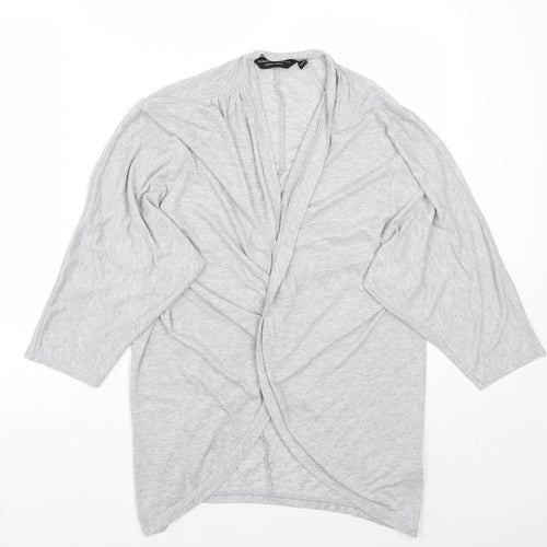 Dorothy Perkins Womens Grey   Cardigan Jumper Size M