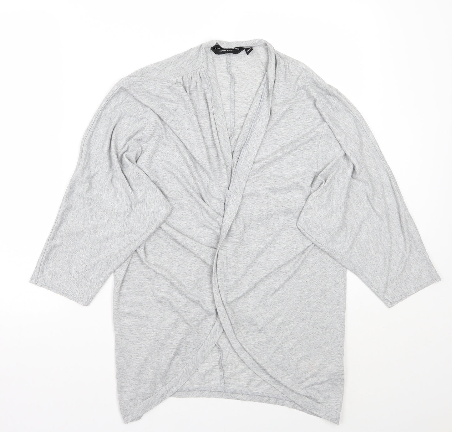 Dorothy Perkins Womens Grey   Cardigan Jumper Size M